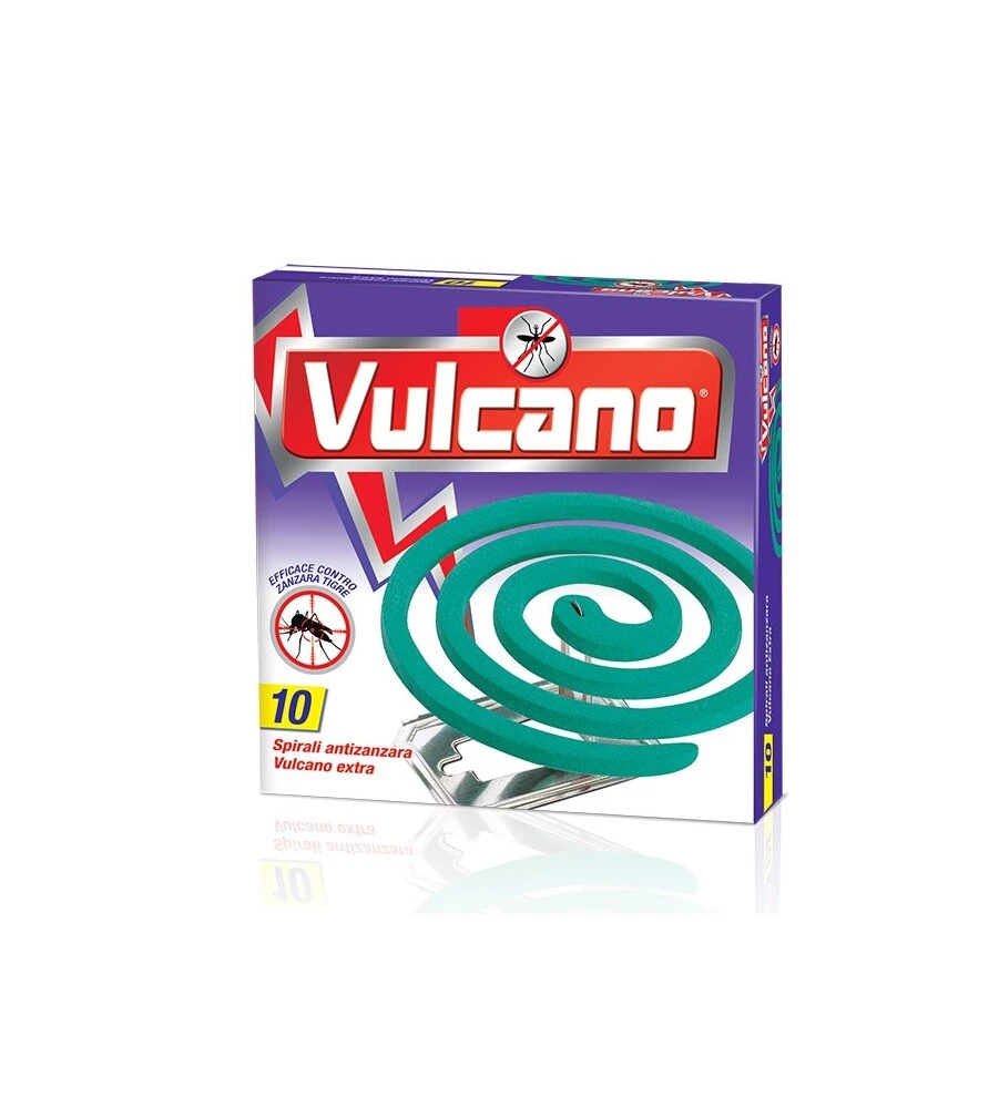 Spirali antizanzare vulcano, 10 pezzi